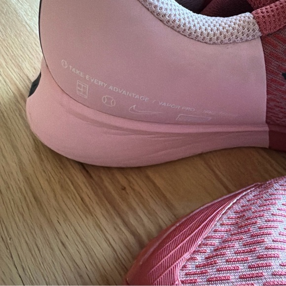 Nike Womens Court Air Zoom Vapor Pro 2 Tennis Shoes DR6192-600 Sz 10 Pink - Picture 4 of 11